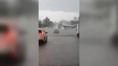 Вода по пояс и тонущие машины. В Воронеже затопило район Центрального парка - vestivrn.ru - Воронеж
