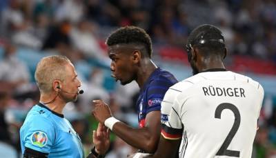 Поль Погба - Матс Хуммельс - Антонио Рюдигер - УЕФА не будет вести расследование в отношении Рюдигера за укус Погба - sportarena.com - Германия - Венгрия - Португалия