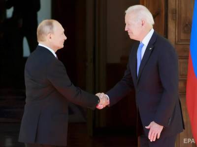 Владимир Путин - Сергей Лавров - Энтони Блинкен - Джо Байден - Байден и Путин встретились в Женеве. Трансляция - gordonua.com - Россия - США - Украина - Швейцария - Женева