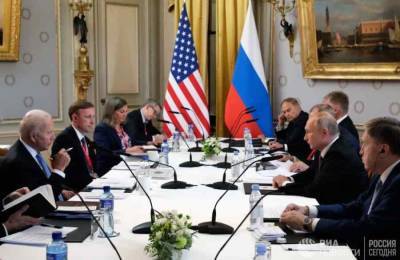 Владимир Путин - Джо Байден - Саммит Россия – США: расширенные переговоры завершились - news-front.info - Россия - США - Женева