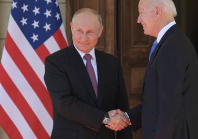 Владимир Путин - Джо Байден - Путин сообщил, что обсудил с Байденом стратстабильность, кибербезопасность и региональные конфликты - interfax-russia.ru - Женева