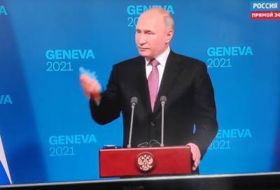 Владимир Путин - Джо Байден - Путин о резких высказываниях Байдена: Мы объяснились, меня эти объяснения устроили - online47.ru - Вашингтон - Женева