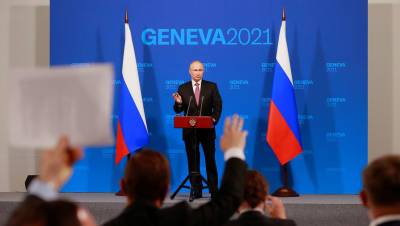 Владимир Путин - Джо Байден - Путин заявил, что США потеряли от экономических ограничений больше России - gazeta.ru - Женева