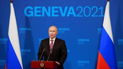 Владимир Путин - Джо Байден - Путин ответил на вопрос о «непредсказуемой» российской политике - iz.ru - Москва - Женева