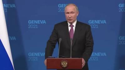 Владимир Путин - Джо Байден - Путин заявил, что Навальный сознательно шел на то, чтобы быть задержанным - piter.tv