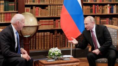 Владимир Путин - Джо Байден - Вспоминал о семье и маме: Путин раскрыл подробности личной беседы с Байденом - 5-tv.ru - Россия - Швейцария - Женева - с. Байден