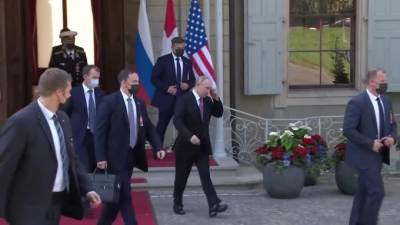 Владимир Путин - Ги Пармеленый - Путин покинул место проведения саммита в Женеве - piter.tv - Швейцария - Женева