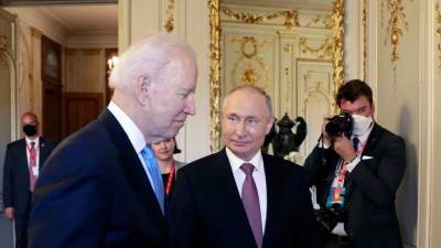 Владимир Путин - Дмитрий Песков - Джо Байден - В Кремле прокомментировали итоги переговоров Путина и Байдена - russian.rt.com - Москва - Женева