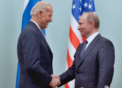 Владимир Путин - Джо Байден - Путин и Байден встретились и пожали руки - newsland.com - Швейцария - Женева