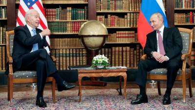 Владимир Путин - Джордж Буш - Джо Байден - Байден и Путин не стали друзьями, но наметили совместный путь - golos-ameriki.ru - Женева