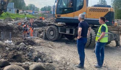 Артур Парфенчиков - Что происходит на месте строительства новой дороги в центре Петрозаводска - gubdaily.ru - Петрозаводск