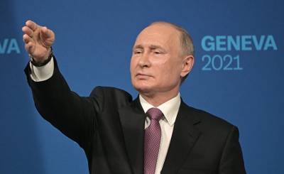 Владимир Путин - Rzeczpospolita (Польша): Путин в роли стендапера - inosmi.ru - Россия - США - Женева
