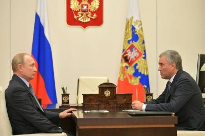 Вячеслав Володин - Владимир Владимирович Путин - Володин: в период пандемии и санкций Путин сделал всё, чтобы защитить страну - pnp.ru