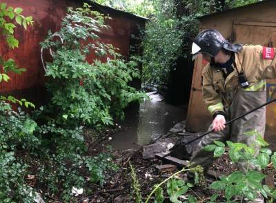 В Ростове из-за дождя затопило 43 территории - dontr.ru - Октябрьск - Ленинск