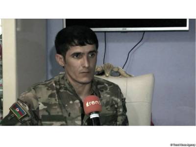 Участник Отечественной войны Азербайджана потерял на ней руку, но все равно готов отправится в бой - Trend TV - trend.az - Азербайджан