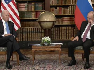 Владимир Путин - Джо Байден - «Он полностью в материале и понимает, чего хочет»: Путин описал «реального» Байдена - rosbalt.ru - Женева