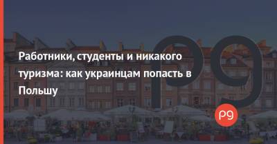 Работники, студенты и никакого туризма: как украинцам попасть в Польшу - thepage.ua - Польша
