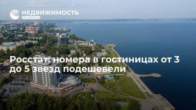 Росстат: номера в гостиницах от 3 до 5 звезд подешевели - realty.ria.ru - Москва