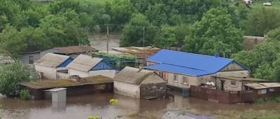 В Мариупольском районе прорвало плотину, затопило село (видео) - w-n.com.ua - Мариуполь - район Мариупольский