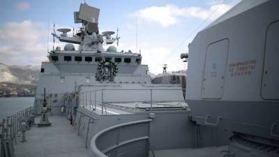Фрегат «Адмирал Макаров» Черноморского флота провёл комплексное учение в Средиземном море - russian.rt.com - Сирия - Севастополь - Тартус