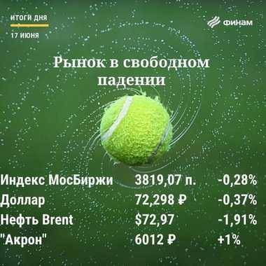 Итоги четверга, 17 июня: Коррекция нефти и глобальных площадок увела российские индексы в минус - smartmoney.one