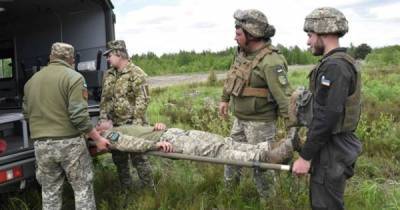 На Луганщине украинский военный получил ранение - dsnews.ua - населенный пункт Новотошковское