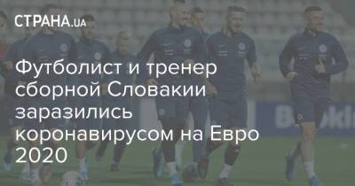 На Евро - Футболист и тренер сборной Словакии заразились коронавирусом на Евро 2020 - strana.ua - Санкт-Петербург - Швеция - Словакия