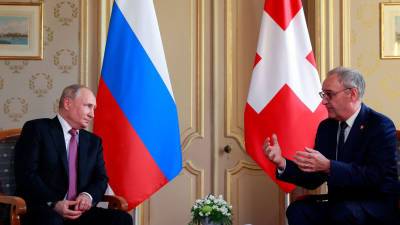 Владимир Путин - Ги Пармелен - Президент Швейцарии рассказал, какое качество Путина он ценит - gazeta.ru - Швейцария - Женева
