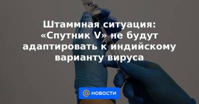 Сергей Собянин - Михаил Мишустин - Александр Гинцбург - Штаммная ситуация: «Спутник V» не будут адаптировать к индийскому варианту вируса - news.mail.ru - Москва