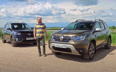 Renault Duster или Hyundai Creta: какой кроссовер подходит именно вам? - zr.ru