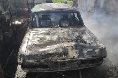 В Мончегорске сгорели две машины и два гаража - murmansk.mk.ru - Мончегорск
