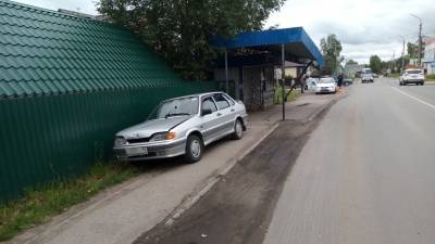 В Выльгорте водитель сбил женщину и врезался в остановочный комплекс - komiinform.ru - респ. Коми