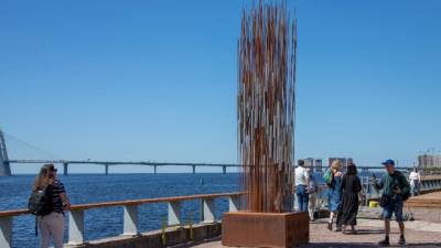 Первую поющую скульптуру открыли на территории ”Севкабель Порта” - delovoe.tv - Санкт-Петербург