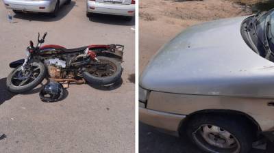 В Воронежской области 17-летний мотоциклист попал в больницу после ДТП - vestivrn.ru - Воронежская обл.