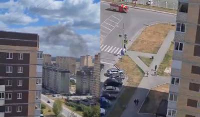В Тюмени произошел хлопок на улице Николая Ростовцева. Поднялся черный дым - nashgorod.ru - Тюмень