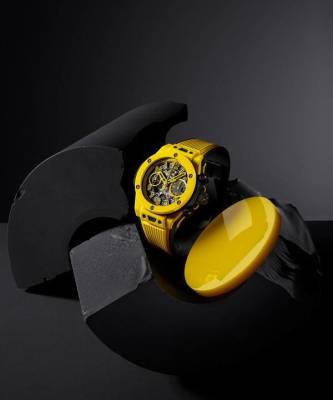 Невозможное возможно: Hublot создали часы из керамики сложнейшего желтого оттенка - skuke.net