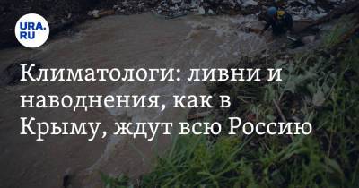 Владимир Семенов - Климатологи: ливни и наводнения, как в Крыму, ждут всю Россию - ura.news - Крым