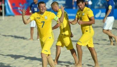 Сборная Украины по пляжному футболу победила Азербайджан в Евролиге - sportarena.com - Португалия - Азербайджан