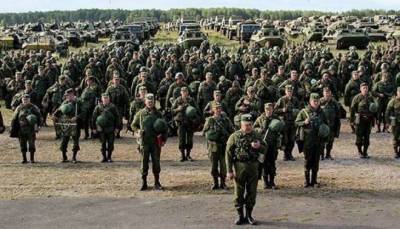 Разведка озвучила цифры российских военных и техники, стянутых к границе с Украиной - lenta.ua - Крым