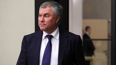 Сергей Чемезов - Вячеслав Володин - Володин назвал санкции Украины против Чемезова премией «оружейник года» - gazeta.ru