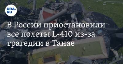 В России приостановили все полеты L-410 из-за трагедии в Танае - ura.news - Кемеровская обл.