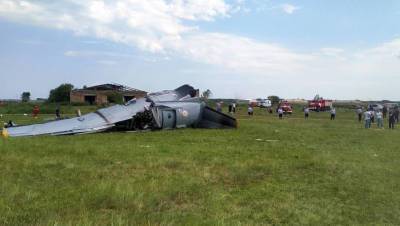 Очевидцы рассказали о крушении самолета в Кузбассе - gazeta.ru