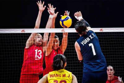 Женская сборная России по волейболу уступила команде США и потеряла шансы на выход в плей-офф Лиги наций - sport.ru