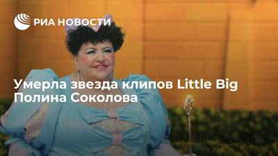 Умерла звезда клипов Little Big Полина Соколова - ria.ru - Москва - Россия