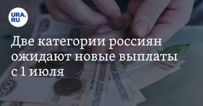 Две категории россиян ожидают новые выплаты с 1 июля - ura.news