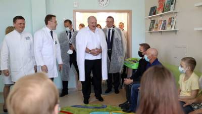 Александр Лукашенко - Лукашенко пошутил о «подпитке» антителами во время посещения больниц - iz.ru