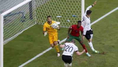 Рафаэл Геррейру - Рубен Диаш - Португалия - Португалия — первый действующий чемпион, пропустивший четыре мяча в одном матче Евро - sportarena.com - Германия - Португалия