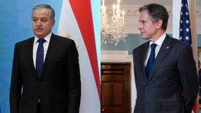 Энтони Блинкен - Блинкен поблагодарил главу МИД Таджикистана за лидерство в сфере региональной безопасности - golos-ameriki.ru - Киргизия - Таджикистан - Афганистан
