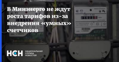 Николай Шульгинов - В Минэнерго не ждут роста тарифов из-за внедрения «умных» счетчиков - nsn.fm