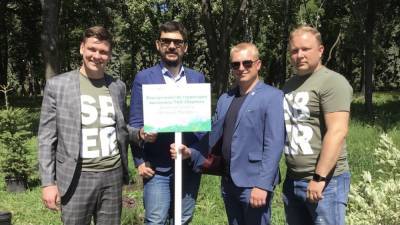 «Зеленый Марафон» и Аллея партнеров в Быхановом саду - lipetskmedia.ru - Липецк - Экология